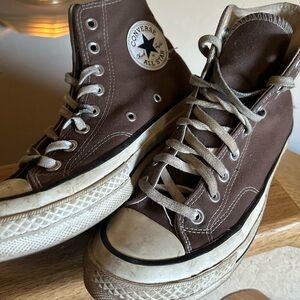 Converse Chocolate High-Top Sneakers